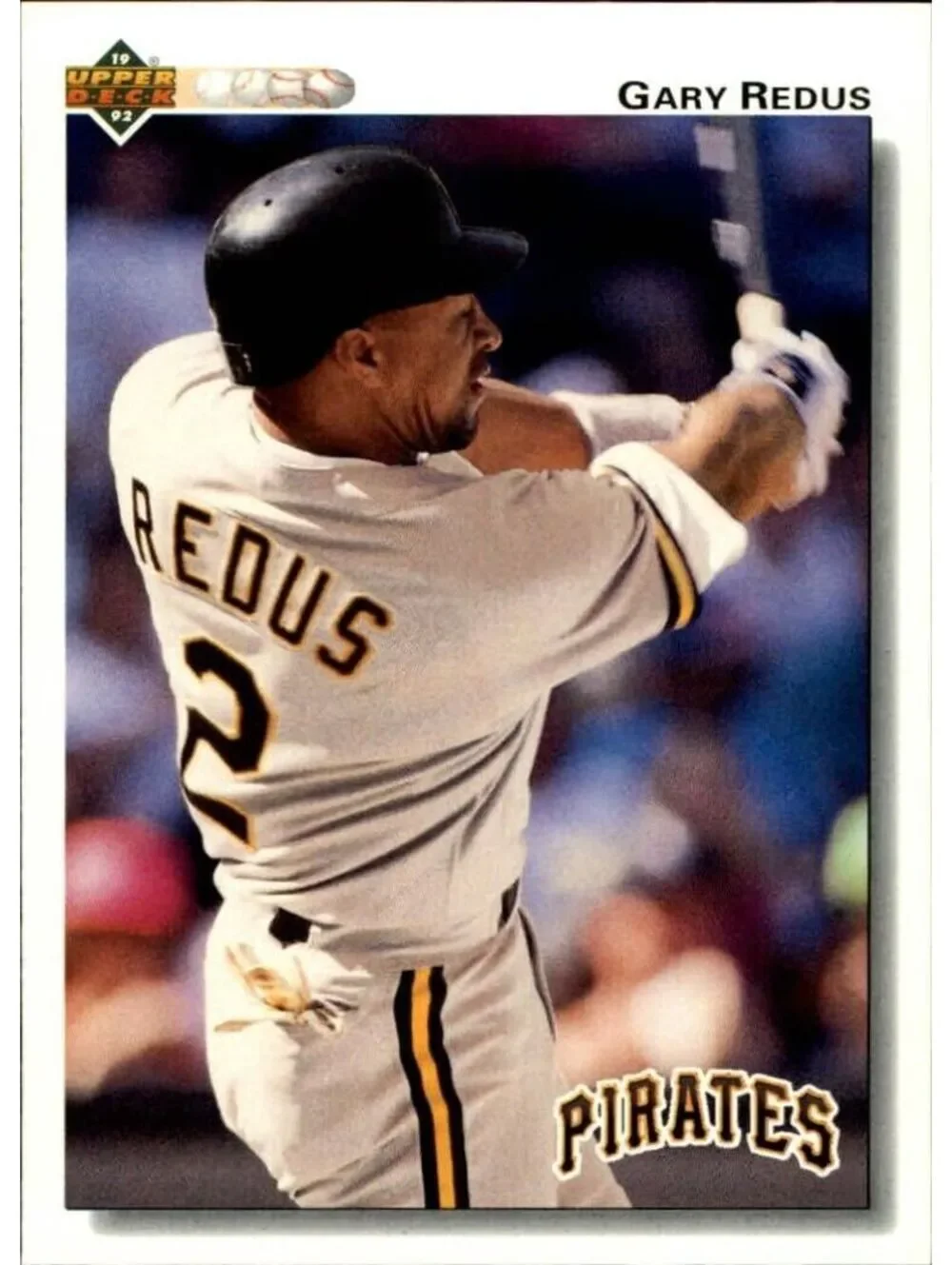 Gary Redus 1992 Upper Deck MLB #519 Baseball Card Pittsburgh Pirates